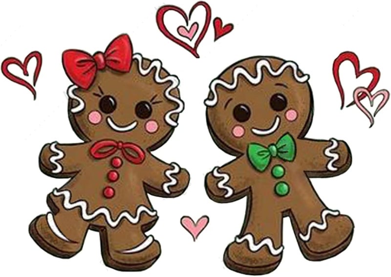 hinana Christmas Gingerbread Man Metal Die Cuts,Gingerbread Man Loves Christmas Cutting Dies Cut Stencils for DIY Scrapbooking Photo Decorative Embossing Paper Dies for Scrapbooking Card Making - Image 3